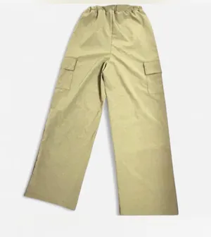 Derek Heart Olive Green High-Waisted Wide-Leg Cargo Pants - Size M 🌿✨ thumbnail 3