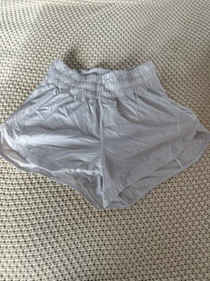Lululemon Track That 3" Shorts White thumbnail 1
