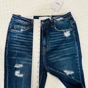 Vervet Haylie Women's Blue Denim Jeans NWT- Size 29 Distressed New #163 thumbnail 12