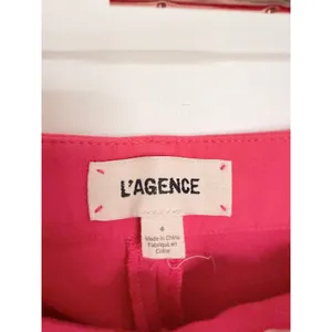 L'Agence Trousers Women Size 4‎ Red Slim Straight Leg Stretch Dress Pants thumbnail 3