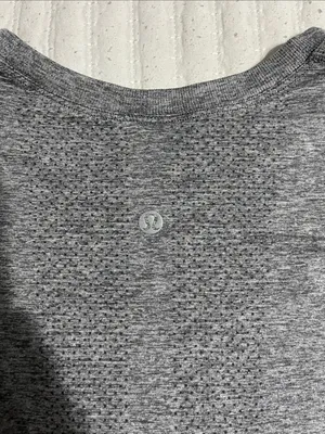 lululemon athletica Heathered Gray Long-Sleeve Crew thumbnail 3