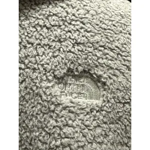 The North Face Women's Gray Cream Colorblock Sherpa Fleece Pullover Jacket S thumbnail 9
