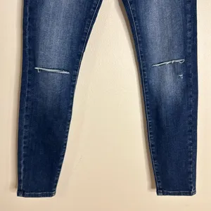 KanCan distressed medium wash skinny denim jeans size 26 cute festival girly‎ thumbnail 3