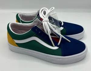 NWT-Colorblock Vans thumbnail 1