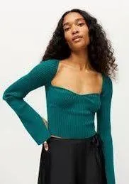 Juliet Portrait Neck Sweater thumbnail 1