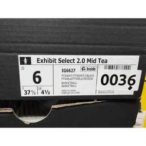 Women's Size 6 - ADIDAS Exhibit Select Mid Tea White IG6627 Basketball Sneaker thumbnail 9