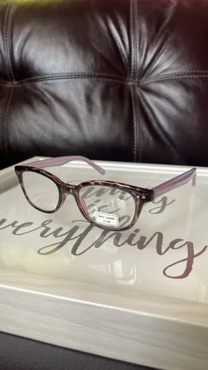 Kate Spade Rebecca 49mm Reading Glasses Light Havana strength 1.5 and 2.0 avail thumbnail 6