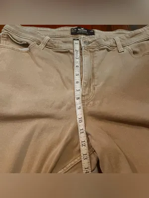 Hollister Women’s Khaki Ultra High-rise Denim Dad Jeans - READ DESCRIPTION thumbnail 12