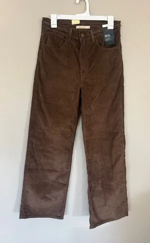 Levi’s Corduroy ribcage wide legPants thumbnail 1