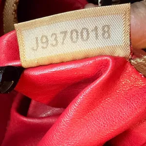 Dooney & Bourke Large Black Leather Shoulder Bag Gold Tone Hardware Hobo Tote thumbnail 6