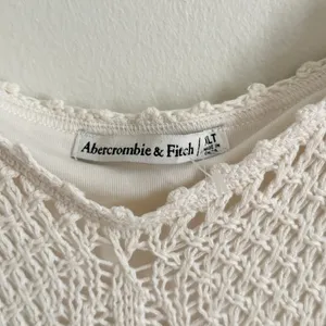 NEW Abercrombie & Fitch Crochet Mini Dress Size Large NWT Cream Beach Boho thumbnail 5