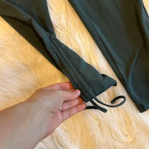 ADORE ME Dark Green‎ Drawstring Leggings Athleisure Pants Womens Size S thumbnail 3