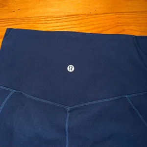Lululemon Align High-Rise Pant with Pockets 25 Size 6 Navy Blue Nulu Leggings thumbnail 3