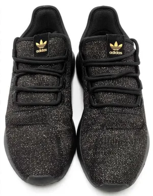 Adidas Tubular Shadow Black Gold Sneakers size 6.5 youth size 8 women's thumbnail 1