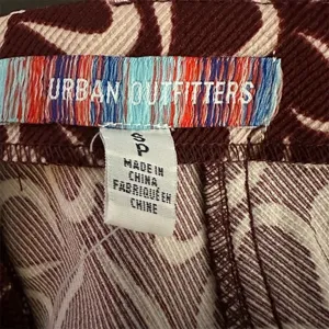 Urban Outfitters‎ Love Print Mini Skirt Red Women's Size S Casual Party Romantic thumbnail 5