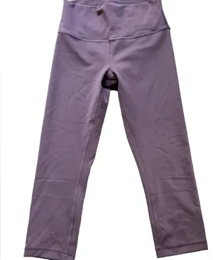 Lululemon Wunder Train High-Rise Crop 21" Dark Oxide size 8 EUC Gym Yoga Run thumbnail 1