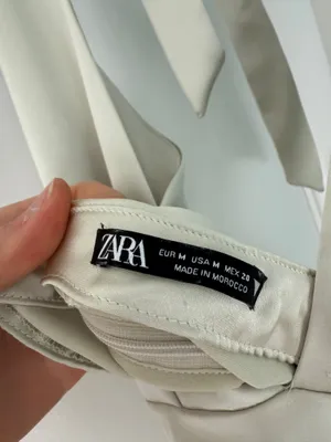 ZARA Satin Dress Mini thumbnail 4