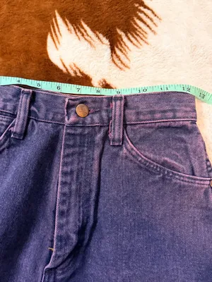 Vintage Wrangler Purple Cutt Offs Shorts thumbnail 6