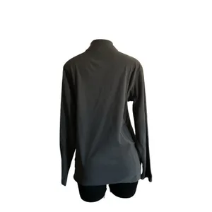 Columbia Fleece Pullover Women’s M Gray 1/4 Zip Long Sleeve Outdoor Jacket thumbnail 2