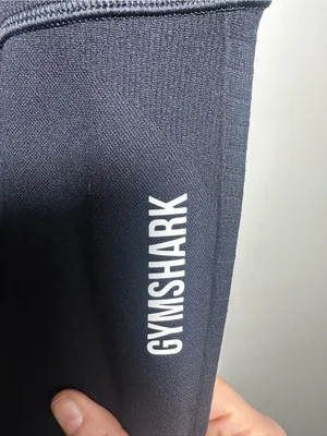 L4. Gymshark Energy Seamless Blcak Highwaisted Legginbgs with Eyelets thumbnail 2