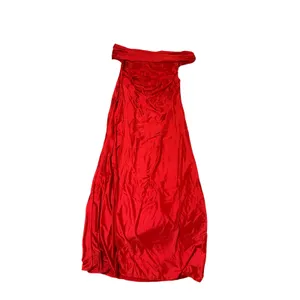 NWT OYS Size XL Red Elegant Off Shoulder High Split Bodycon Evening Maxi Dress thumbnail 2