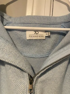 7 Diamonds quarter zip Blue Size XXL thumbnail 2