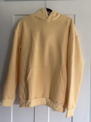 Comfrt Medium Pastel Hoodie - Mega in Canary Yellow thumbnail 3