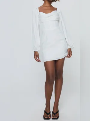 Princess Polly Lillie Long Sleeve Minidress thumbnail 2