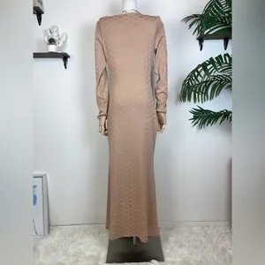 Elliatt Bajan Knit Pullover Maxi Dress Nude Size Small NWT thumbnail 10