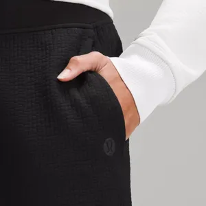 Lululemon Textured High Rise Flared Track Pant Black Size 12 NWT thumbnail 3