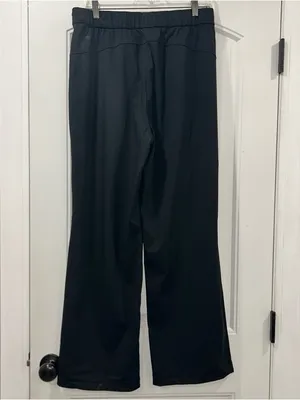 Black Wide Leg Drawstring Pants Size L thumbnail 4