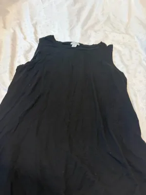 Paraphrase black tank top  thumbnail 4
