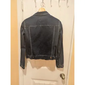Ralph Lauren dark blue denim jean jacket women size S Excellent condition thumbnail 6