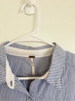 Free People All For You Striped Shirt Dress thumbnail 6