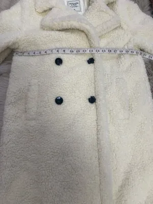 Abercrombie & Fitch Faux Fur Teddy Cozy Coat Medium thumbnail 8