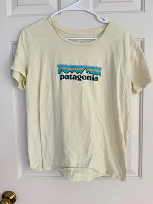 Patagonia Cream Logo T‑Shirt thumbnail 1