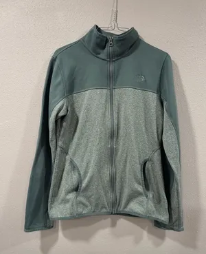 The North Face Women's Moss Green Full-Zip Fleece thumbnail 1