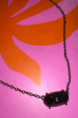Kendra Scott Black  Necklace thumbnail 1