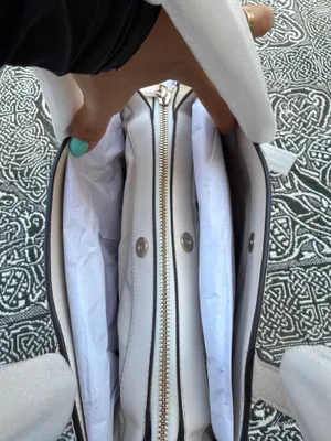 Kate Spade Dumpling Ivory Leather Tote Bag thumbnail 7
