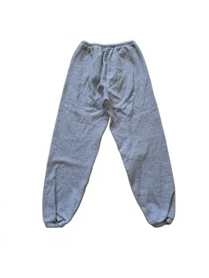 Skims Classic Jogger Cotton Fleece Sweatpants Loungewear Gray Women's Size XS thumbnail 4