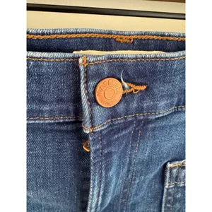 Madewell Emmett Wide-Leg Jeans Blue Patch Pocket High Rise Denim Size 33 Hemmed thumbnail 2