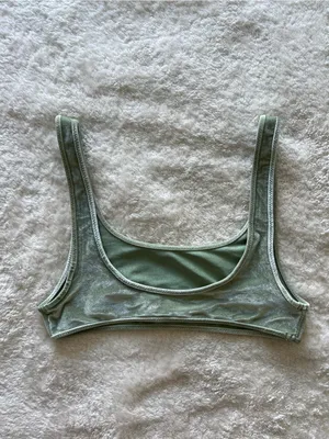 Triangl Aimee Velvet Bikini Top XL Bottom S thumbnail 9