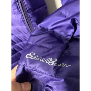 Eddie Bauer EB700 down winter jacket coat puffer purple women's size XS thumbnail 4