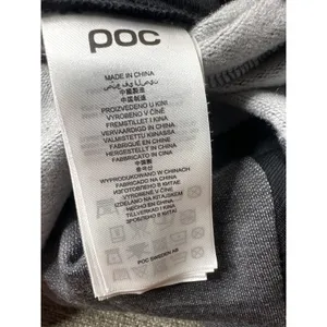 POC Womens Small Merino Hood Sylvanite Grey Melange Wool Blend Hoodie Sweatshirt thumbnail 8