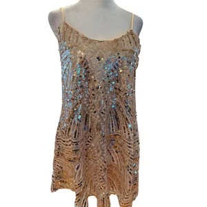 Emerald Sundae Women's Pink Sequin Mini Dress Size S Party Cocktail thumbnail 2