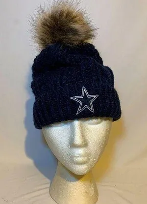 ‘47 NFL Dallas Cowboys Dark blue Knit Hat thumbnail 1