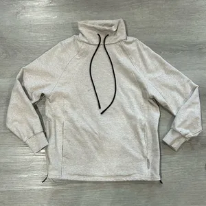 Varley pullover mock neck drawstring sweatshirt with kangaroo pocket thumbnail 1