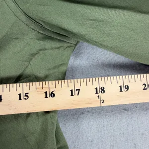 The North Face Womens Colorblock Full Zip Hoodie Olive Green Black Small NWT thumbnail 5