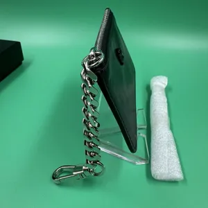 Versace Medusa Key Case Black Vitello New w/ Box Dust Bag Sealed Envelope Italy thumbnail 13