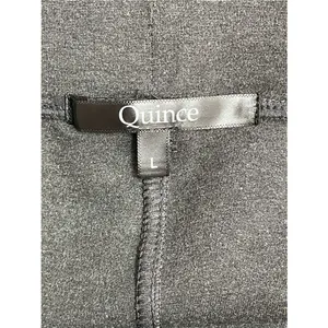 Quince Ultra Stretch Ponte Bootcut Pants Charcoal Gray Size Large Work Career thumbnail 8